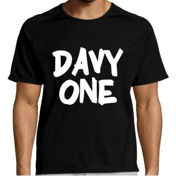 Tshirt Davy One Noir - Classic